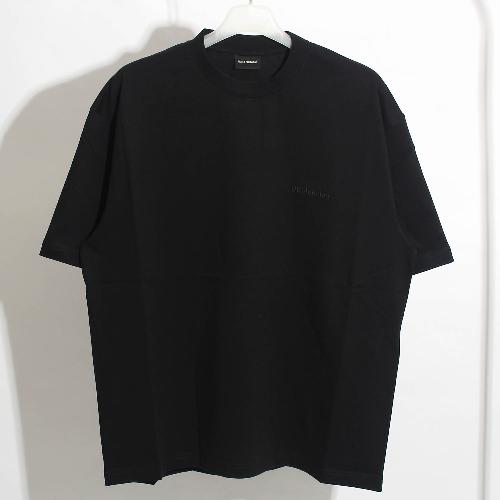 <프리시모> 국내당일 23SS 발렌시아가 BB 자수로고 반팔 블랙 612966 TJV87 8190