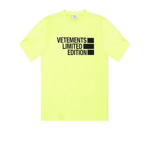 21SS 베트멍 로고 반팔 티셔츠 UE51TR810Y YELLOW
